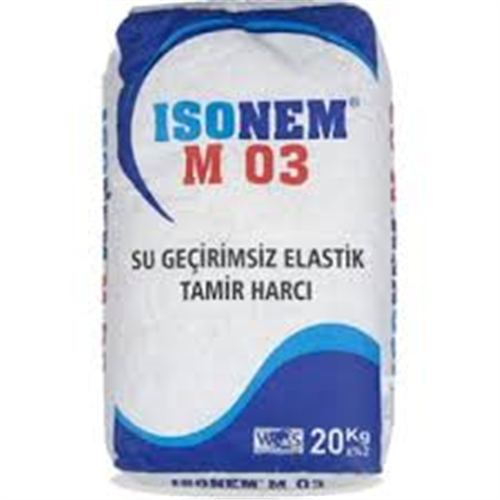 İSONEM M 03 ELASTİK TAMİR HARCI 20 KG